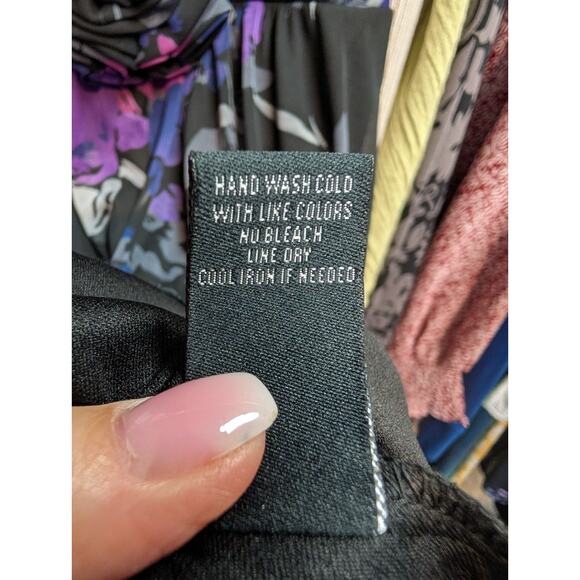 VTG Y2K Babydoll Dark Fairy Whimsigoth Rosette Square Neck Bustier Dress 8 - Picture 14 of 14